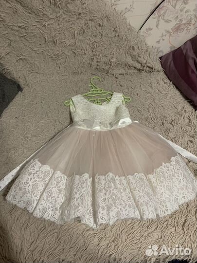 Платье для девочки 86-92
