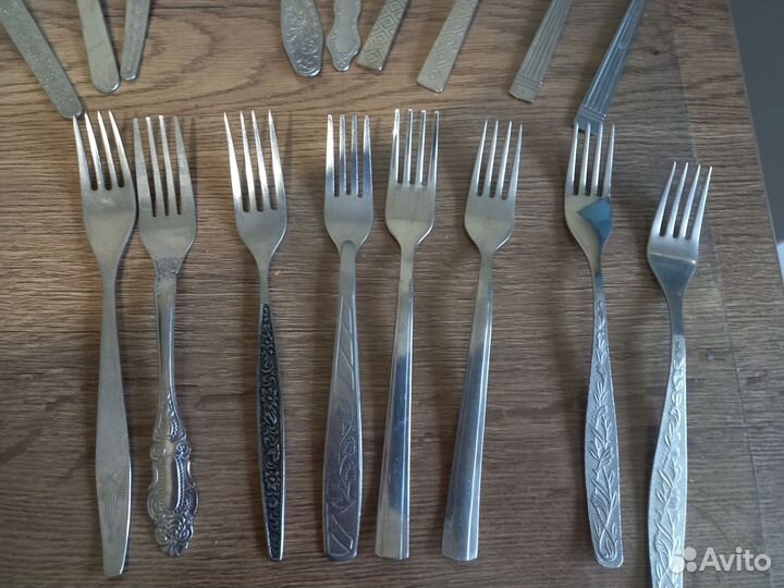 Ложки и вилки нержавейка