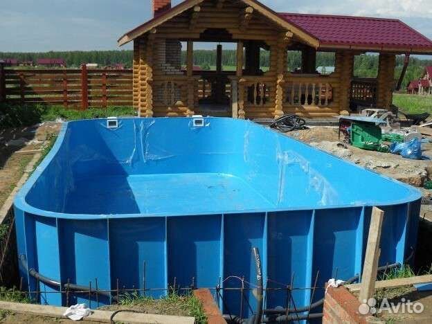 Пластиковый бассейн