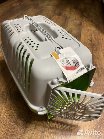 Переноска для животных пластиковая