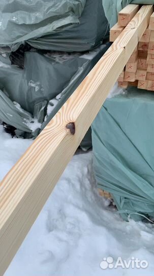Брусок обрезной хвоя 25x50x6000