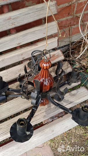 Люстра подвесная бу