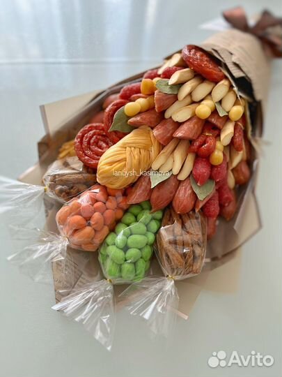 Мужские съедобные букеты