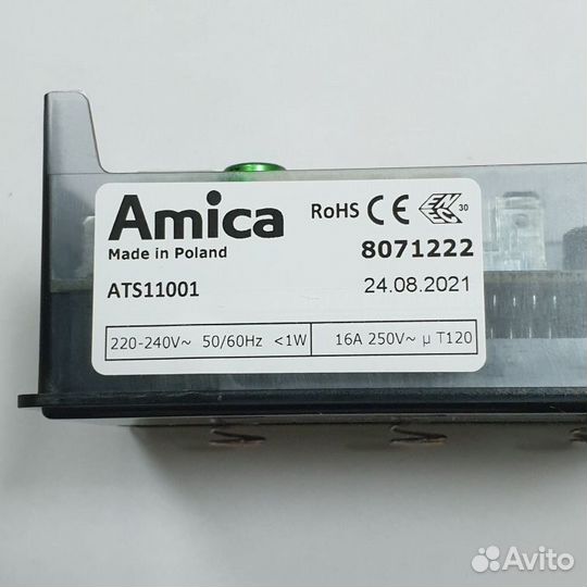 Таймер духовки amica 193/301.159 для плиты Hansa э