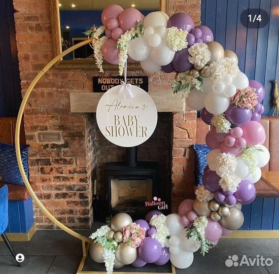 Фотозоны из воздушных шаров