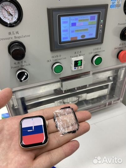 Замена стекла на Apple Watch (переклей-ка)