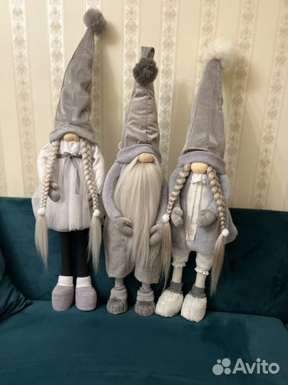 Скандинавский гном, новогодний гном