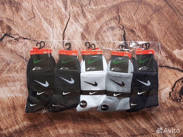 Носки Nike Adidas Jordan Reebok