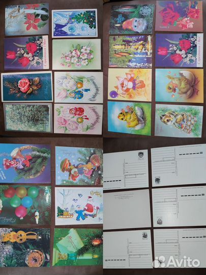Открытки СССР новые цена за все