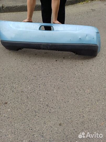 Бампер задний hyundai getz