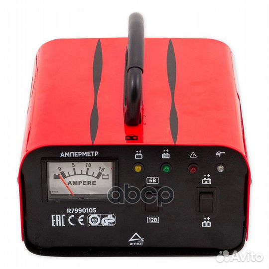 Зарядное устройство зу-10А 6/12В 2.5-10А (перек