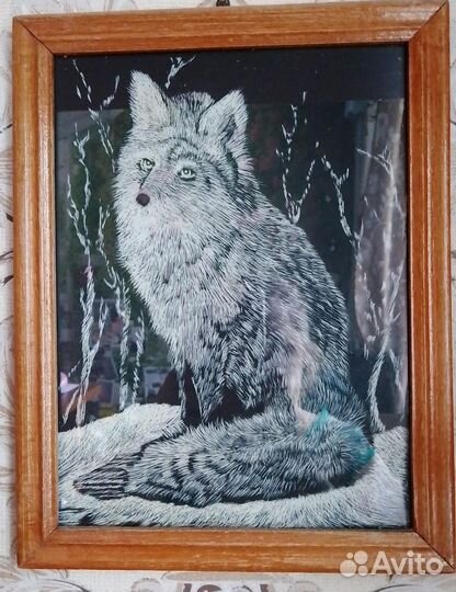 Картина - гравюра 