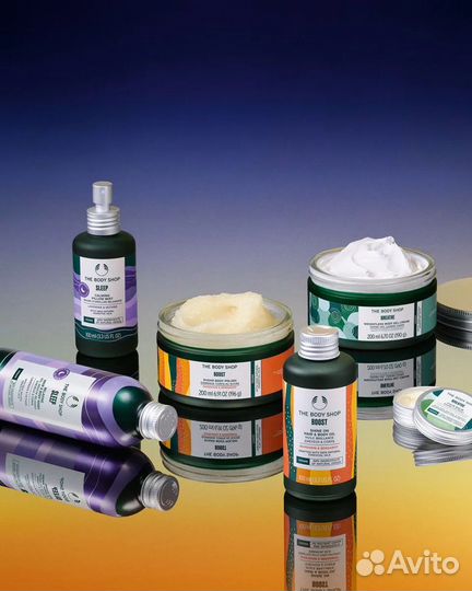 Крем для тела the body shop wellness