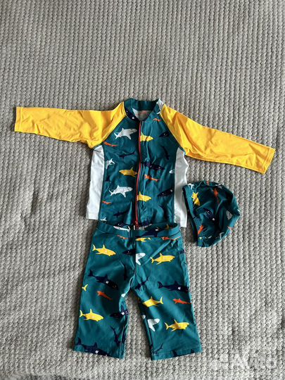 Костюм солнцезащитный детский для купания