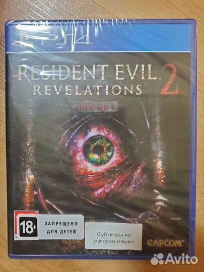 Resident evil revelations 2 диск PS4 новый