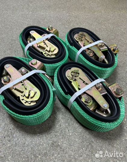 Стяжки для эвакуатора с резиновым контроллером