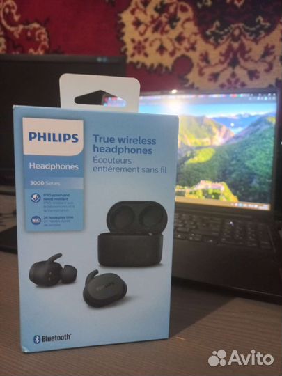 Philips TAT3216 Кейс и правый наушник