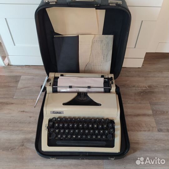 Печатная машинка erika