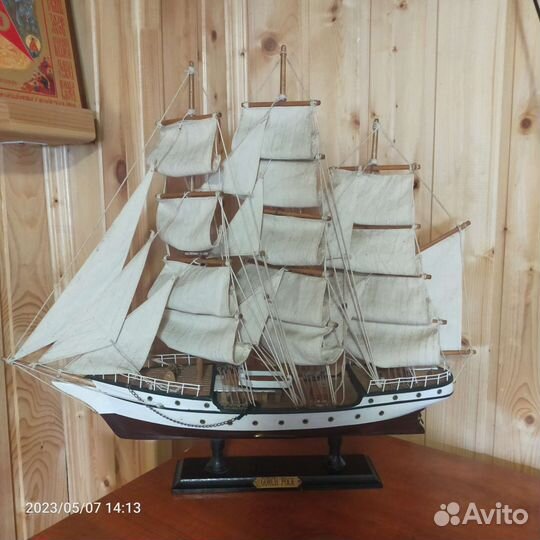 Модель корабля gorch fock