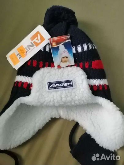 Комплект - Шапка детская, шарф