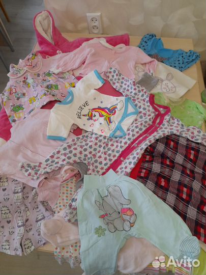 Вещи пакетом на девочку