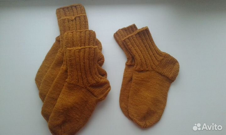 Шерстяные носки