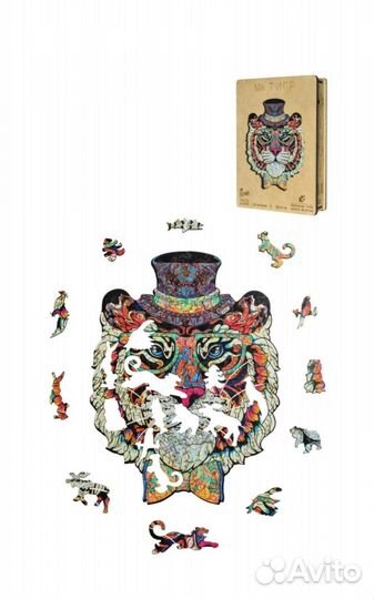 Пазл деревянный