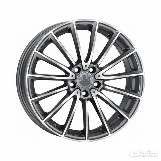 Литые диски 8x19 5x112 66.6 ET48 MAK Komet Gunmetal Mirror Face