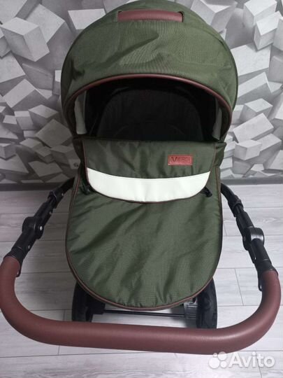 Коляска verdi 3 в 1 состояние новой