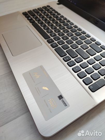 Как новый Asus/Win 10\SSD\Intel 2x - 2500MG\Акб 4ч