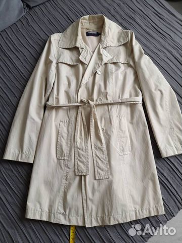Тренч (плащ) женский на 46 с пропиткой