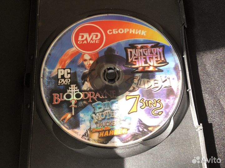 PC DVD Сборник игр Sudeki, 7 Sins, Dungeon Siege 2
