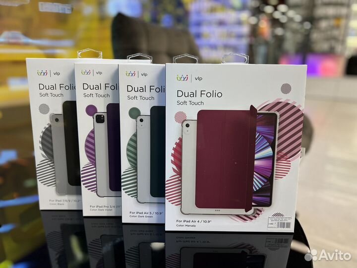 Чехол vlp Dual Folio Case для iPad