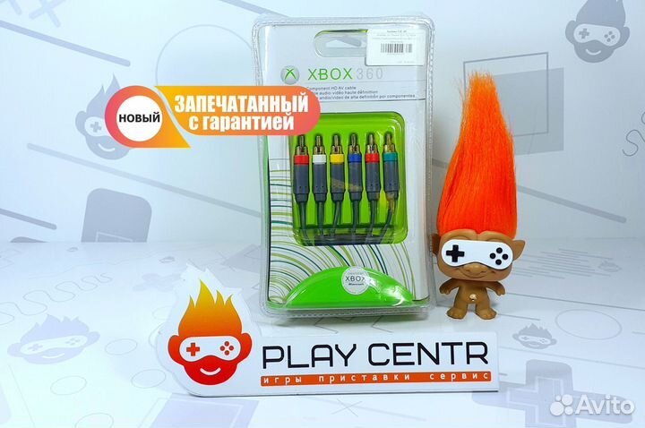 Кабель Компонентный AV на XBox 360 (5 тюльпанов)