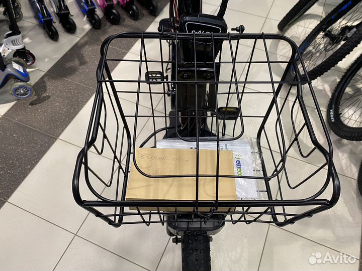 Электровелосипед E-alfa FAT brown