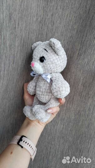 Мягкая игрушка котик