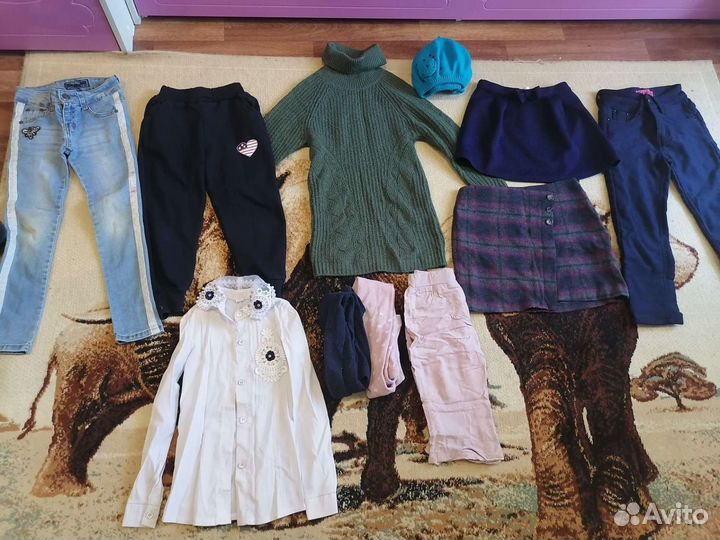 Вещи пакетом на девочку
