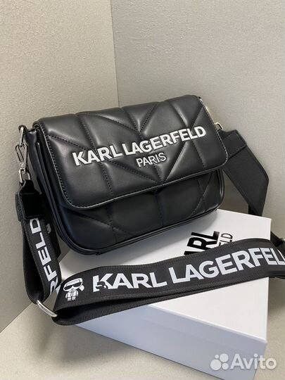 Сумка женская Karl lagerfeld стеганая мягкая