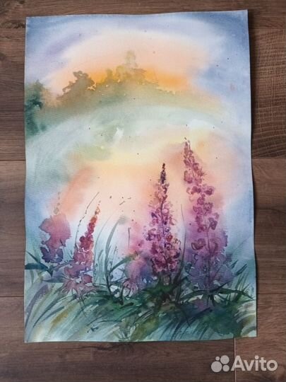 Картина акварелью