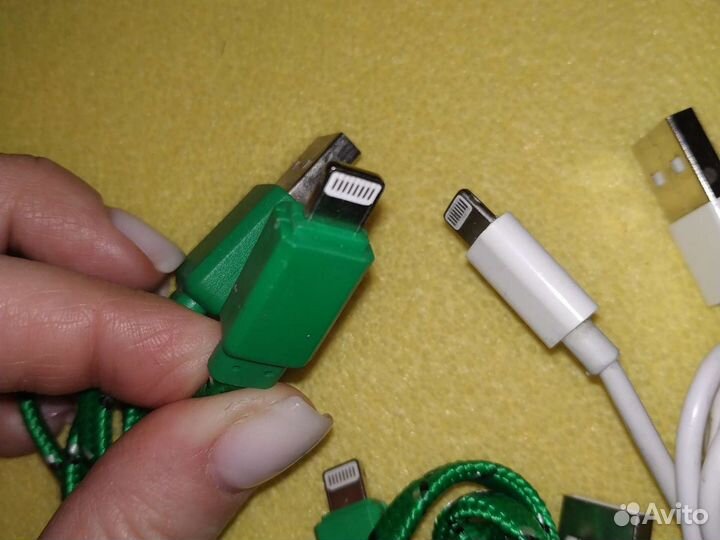 Шнуры для айфона 3 шт новые