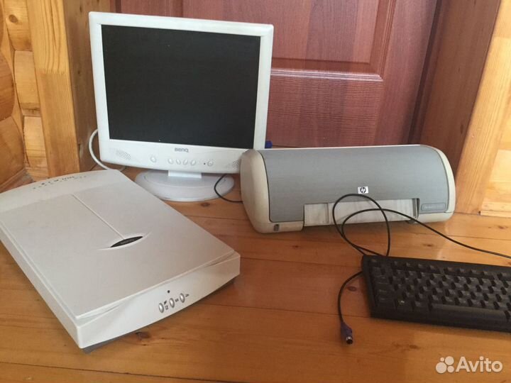 Монитор, принтер, сканер и клавиатура