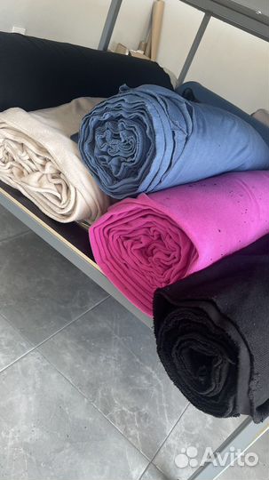 Отрез ткани флис