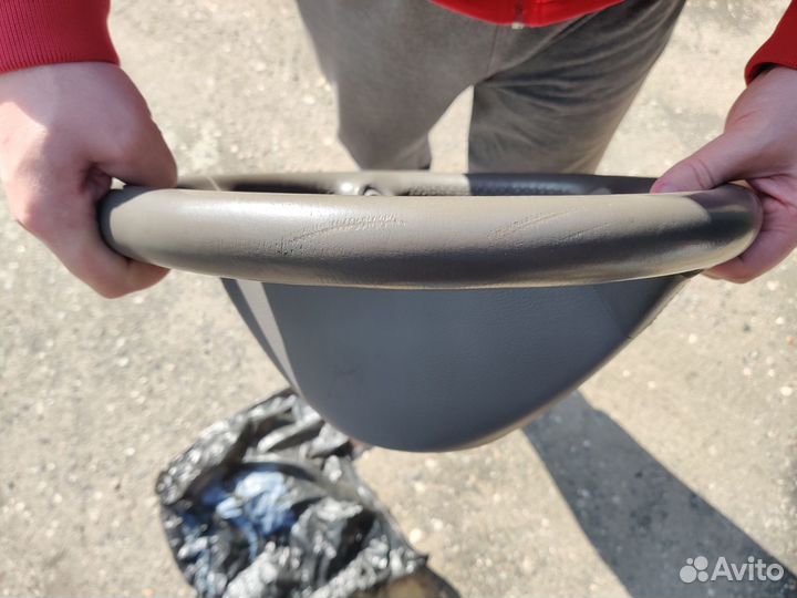 Рулевое колесо Мерседес W211 серое