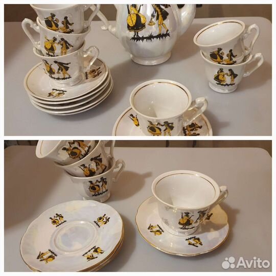 Чайные пары и кофейный сервиз