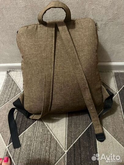 Коляска 2 в 1 Peppy Sandra Eco (17) кожа т. бежева