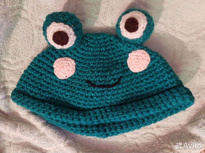 Шапка-лягушка