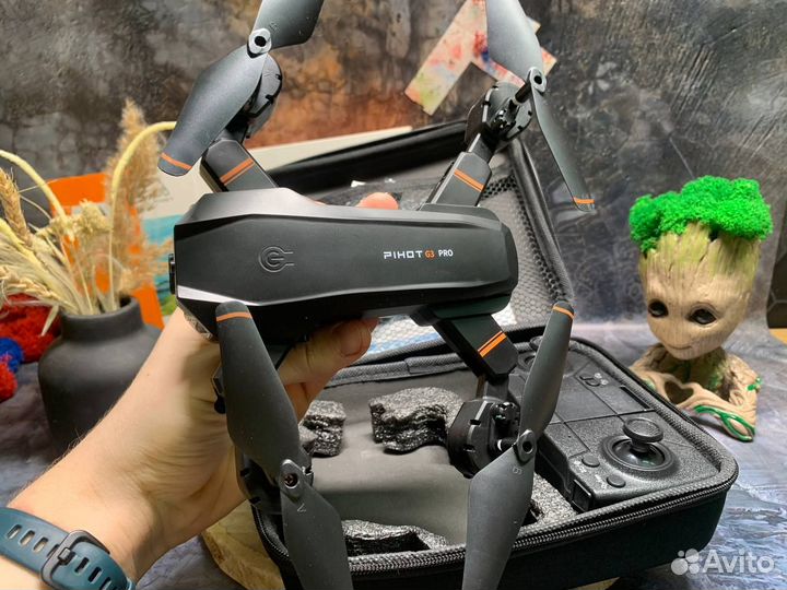 Квадрокоптер с камерой Pihot G3 pro