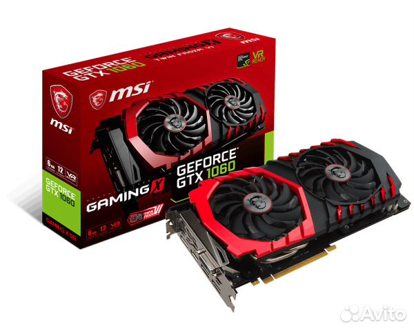 MSI GTX 1060 6GB gaming x