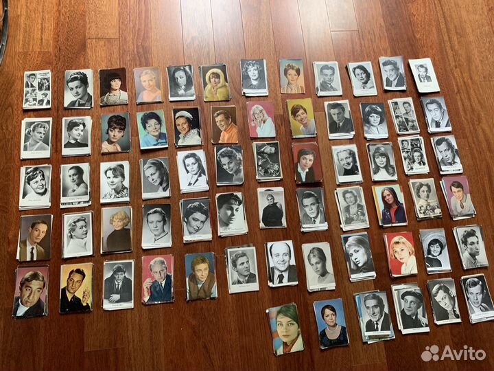 Открытки с актерами советского кино