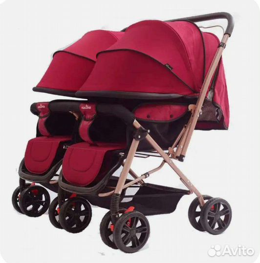 Коляска для двойни